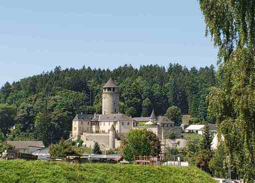 imposante Burg Raabs