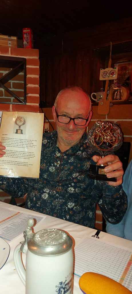 Alfred mit seinem Vélo d'Or