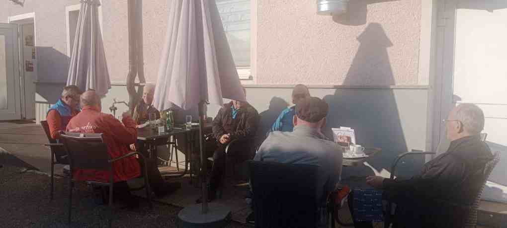 Geburtstags Getränk im Cafino, danke Manfred 