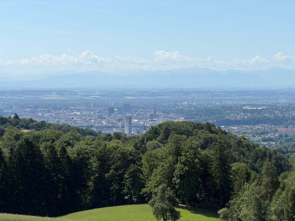 herrliche Aussicht