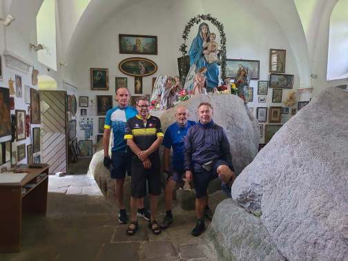 Kapelle mit Heilige Stein in Tschechien 
